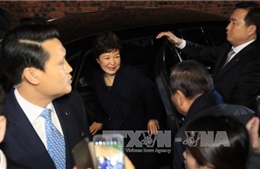 Bà Park Geun-hye rời phủ tổng thống Hàn Quốc